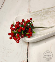 Artificial Berries Set of 2 | Berry