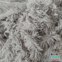 Artificial Fur Fabric FB029 | Light Grey