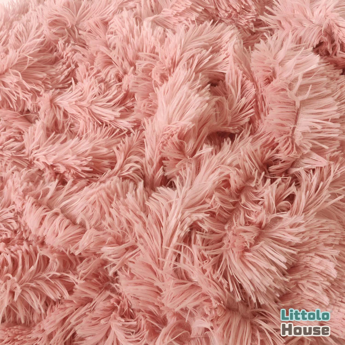 Artificial Fur Fabric FB029 | Peach