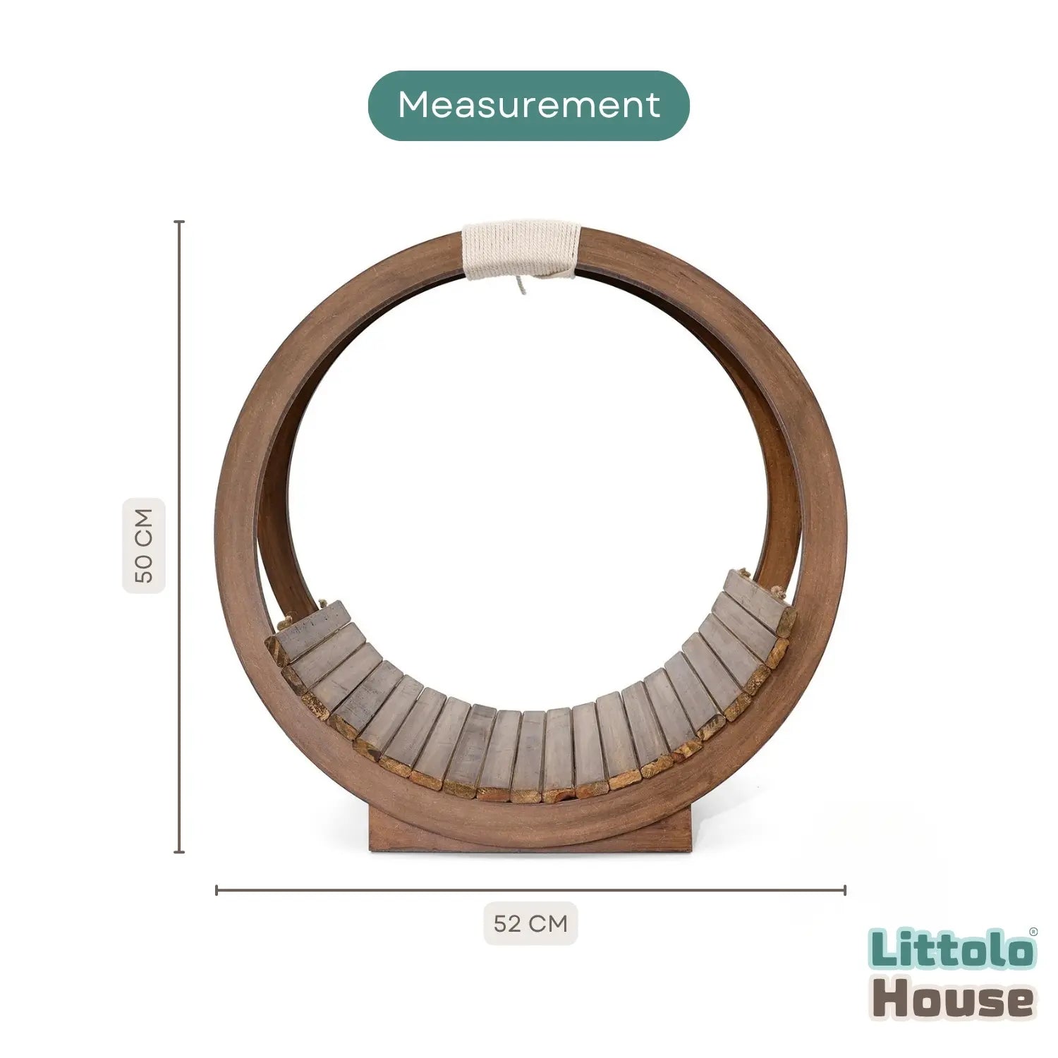 Wooden Swing | Wooden Tableware | Brown