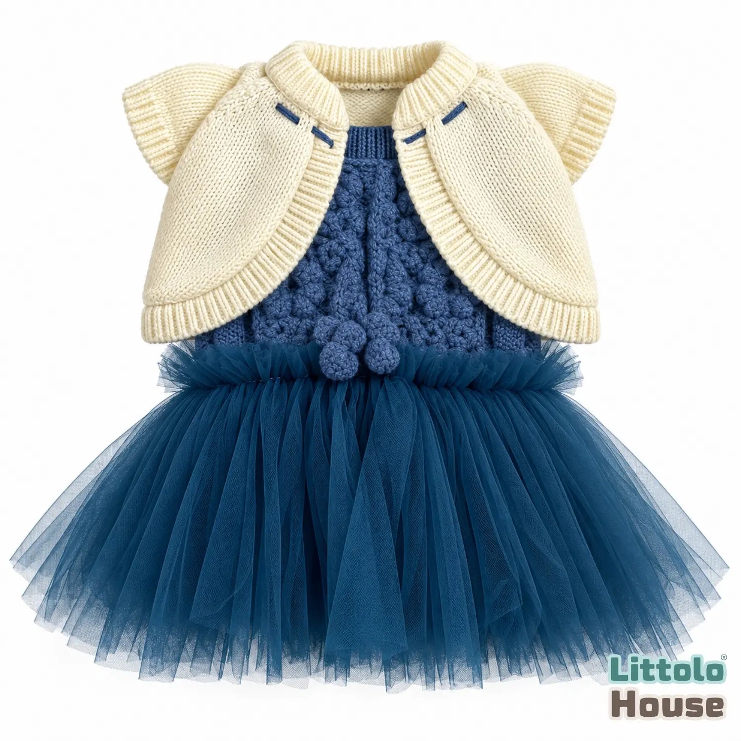 Baby Girl Little Duchess Costume Set Outfit O269 | NB | Blue