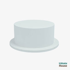 Wooden Fake Cake  | Wooden Decorative | Rustic White