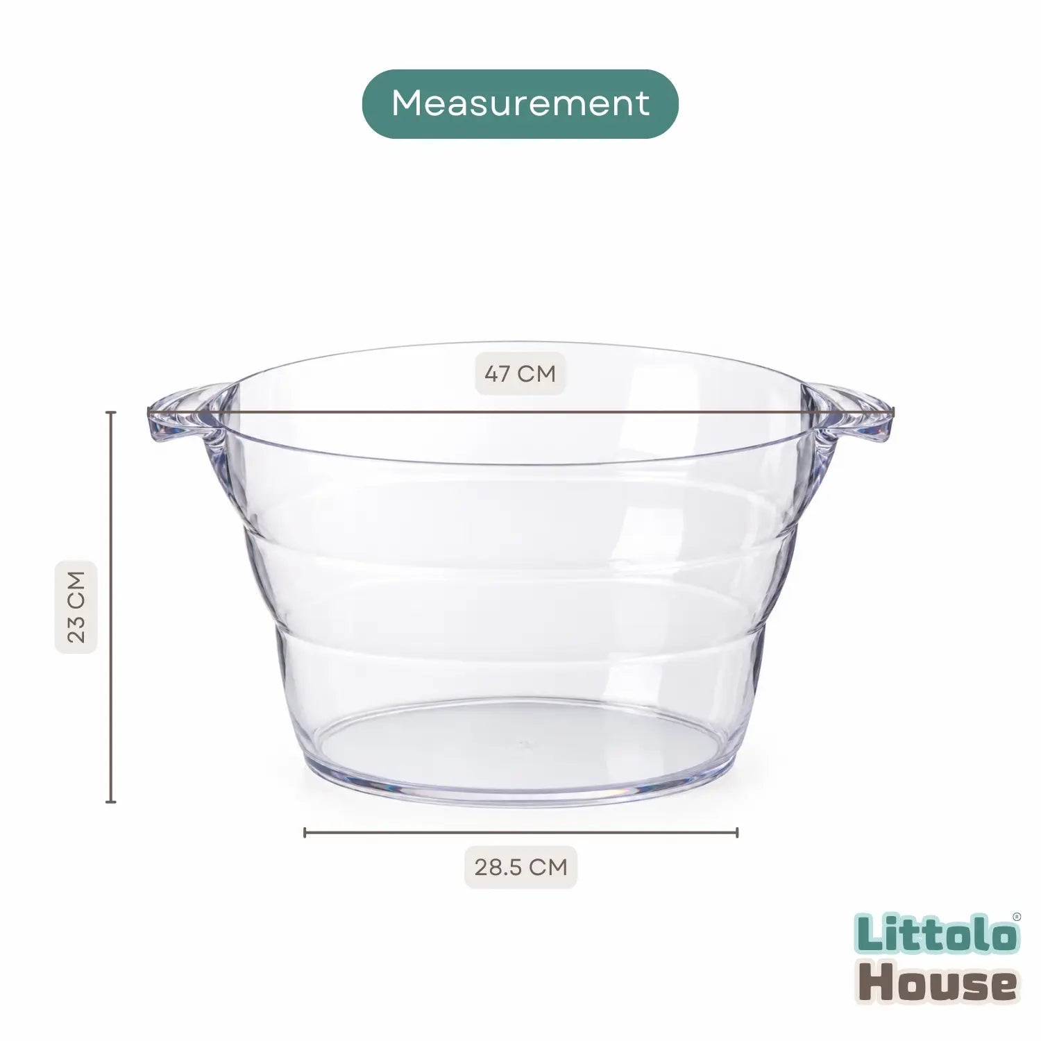 Baby Milk Bathtub Style 2 | Newborn | Tranparent