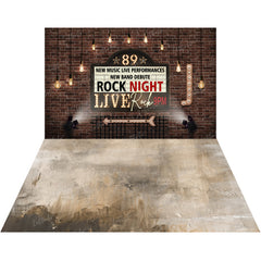 LB1527 Rock Night Live Backdrop Combo (2 Pcs)