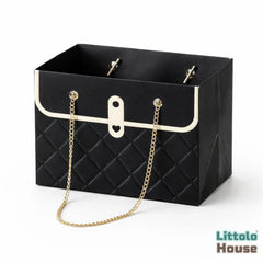 Fashion Theme Mini Handbag D201 | Pack of 2 | Black