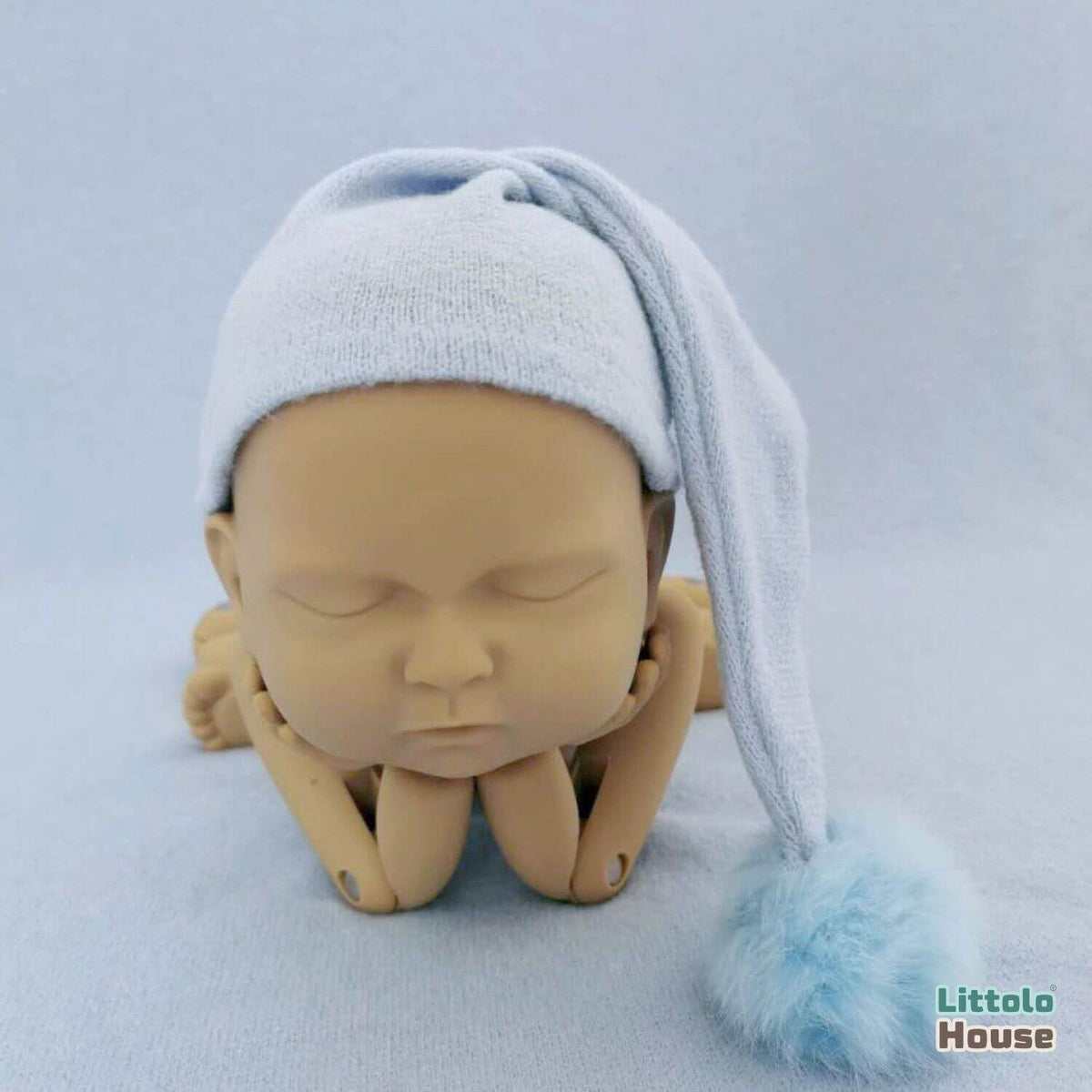 Baby Sleeping Hat | 3M | Baby Blue