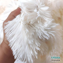 Artificial Fur Fabric FB029 | White