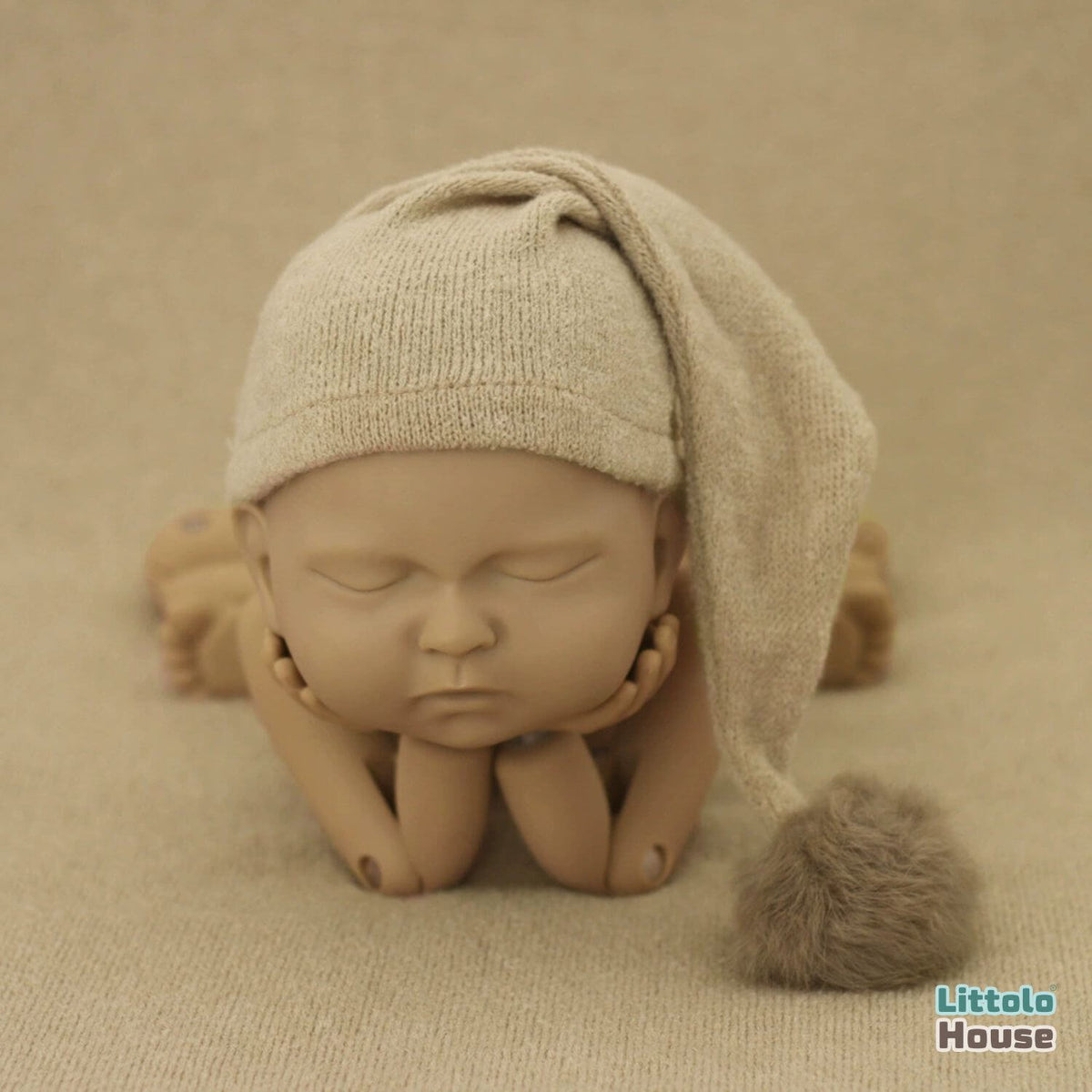Baby Sleeping Hat | 3M | Caramel