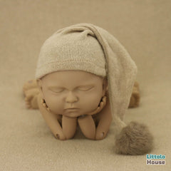 Baby Sleeping Hat | 3M | Caramel