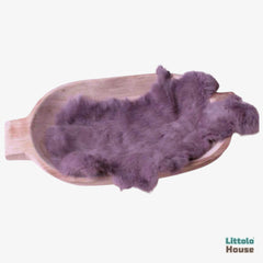 Rabbit Fur Layer | Grape Purple
