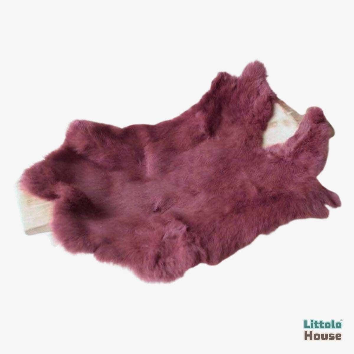 Rabbit Fur Layer | Red Pink Shades
