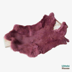 Rabbit Fur Layer | Red Pink Shades