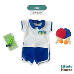 Baby Sports Champion Style Costume O255 | NB | Blue