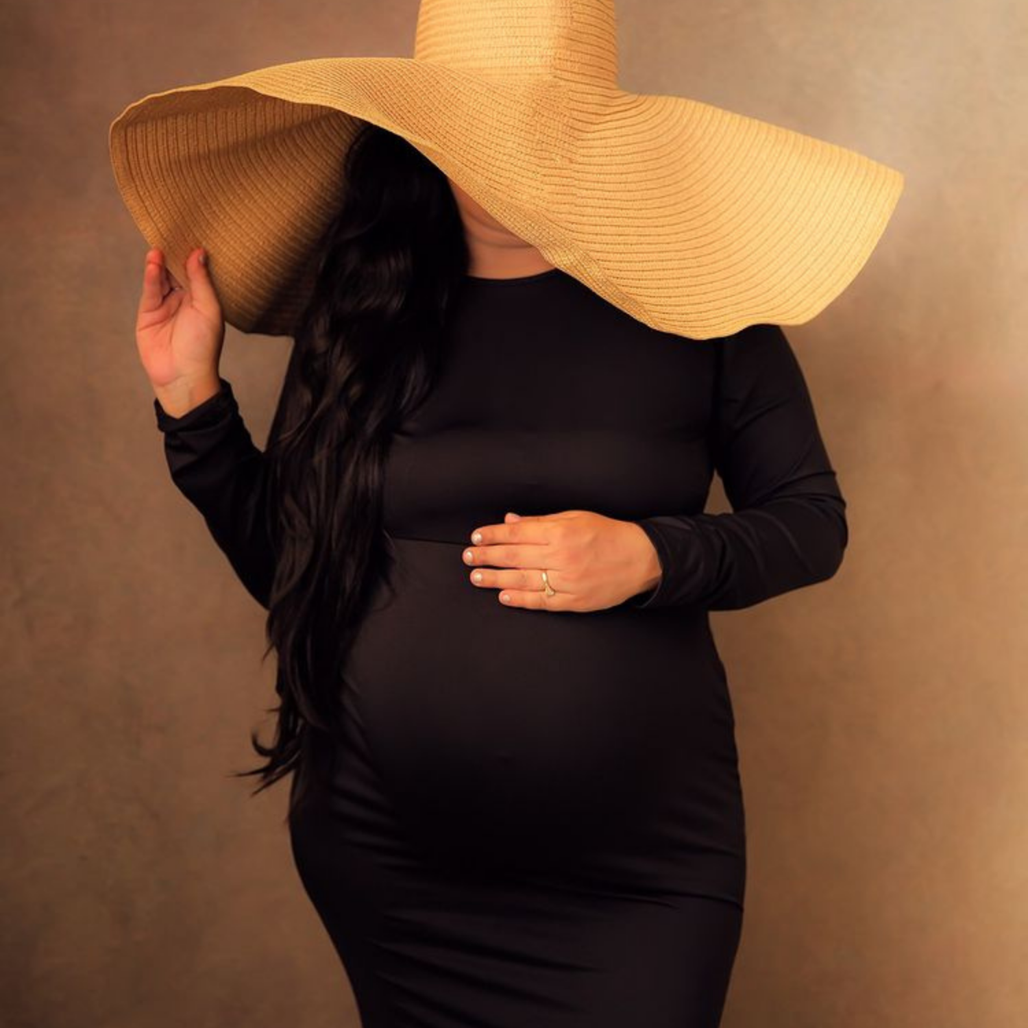 Dome Maternity Hat MT004 | Brown