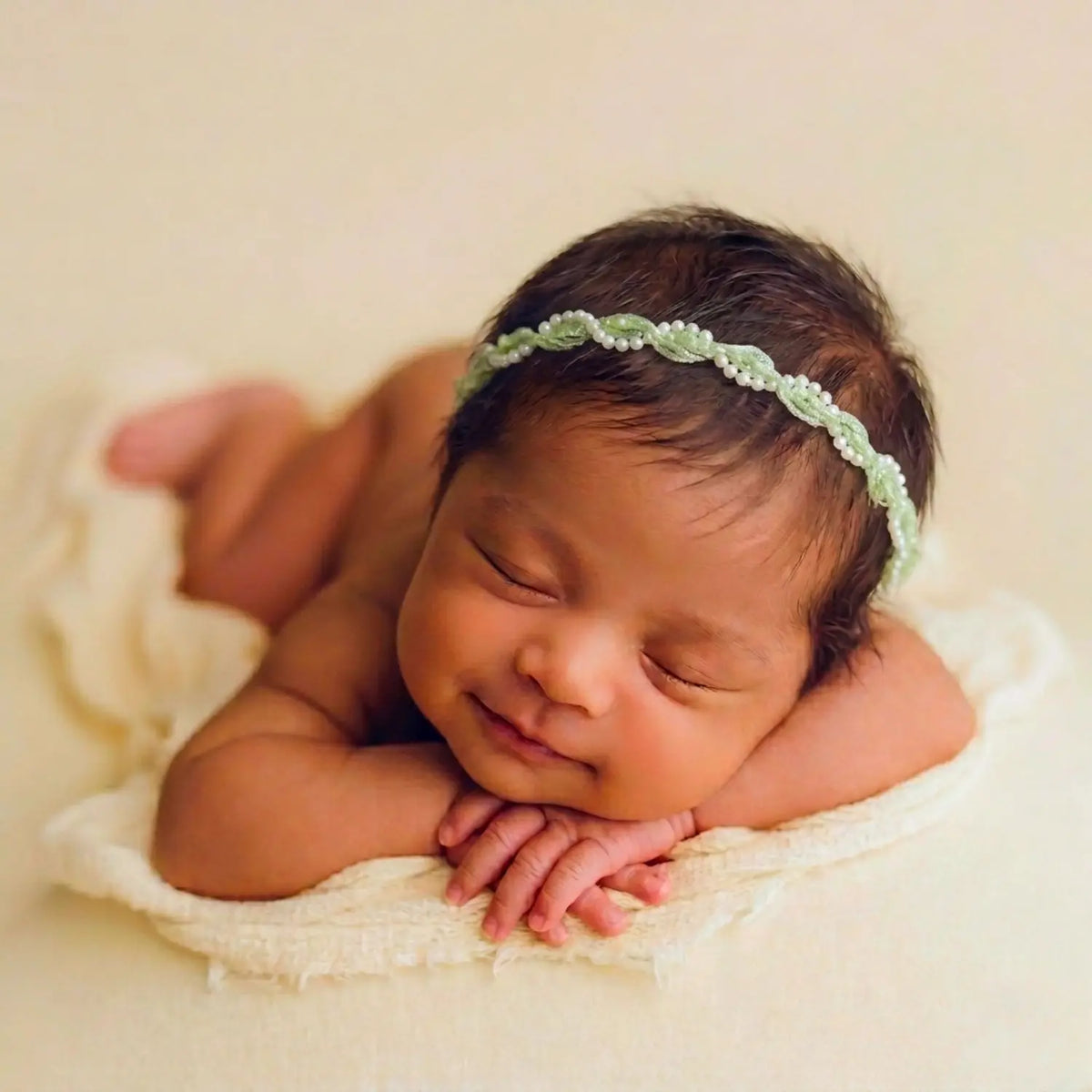 Whispering Vines Headband  H118 | Mint