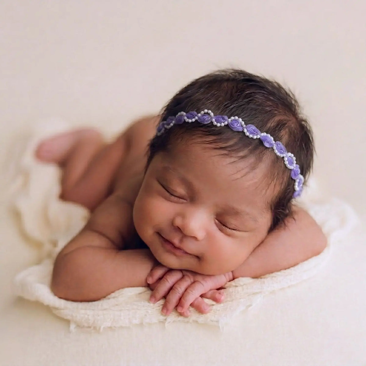 Whispering Vines Headband  H118 | Lavender