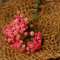 Artificial Achillea Millefolium Flowers Bunch of 1 | Pink