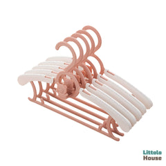 Anti-Slip Adjustable Clothes Hangers Pack of 5 | Studio Setups | Pink