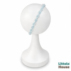 Whispering Vines Headband  H118 | Sky