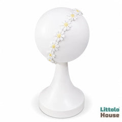 Daisy Bloom Headband H112 | White