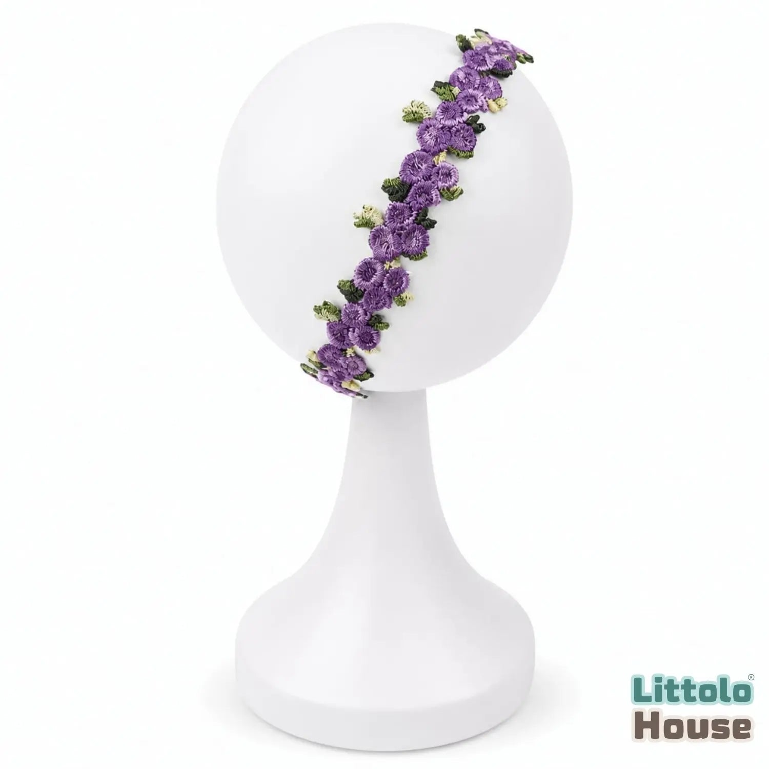 Moonlight Meadow Headband H119 | Grape Purple