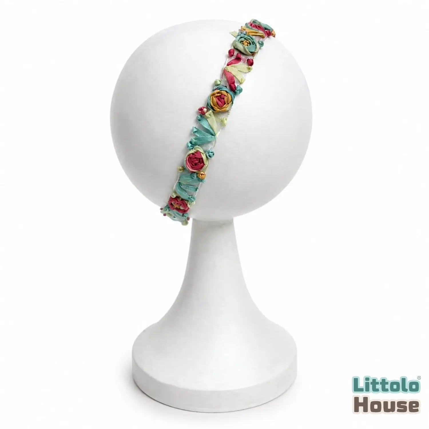 Rosie Posie Sweet Petal Headband H117 | Mint