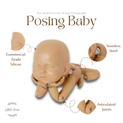 Posing Baby Doll | Posing Aids | Cream