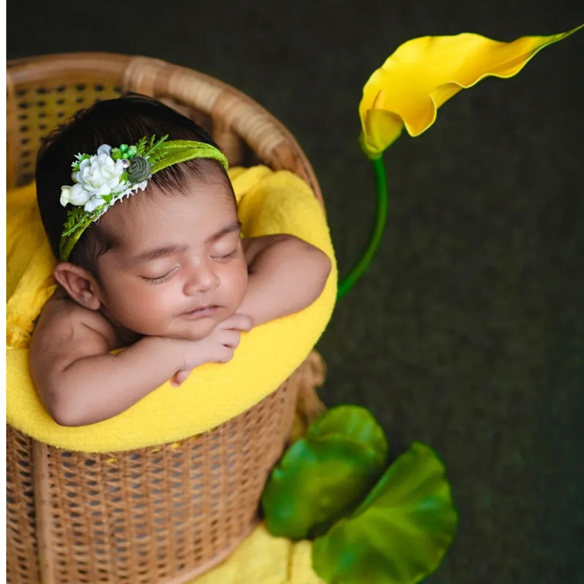 Artificial Calla Lily Flower Stick F097 | Pack of 2 | Yellow