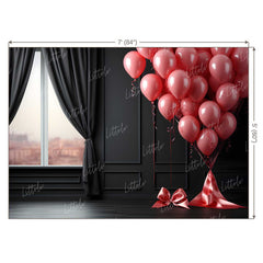 LB1217 Valentine's Day Backdrop