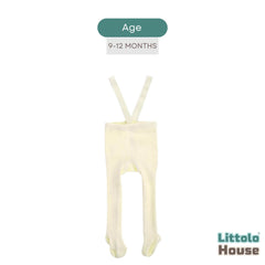 Baby Suspender Stocking O130 | 1Y | Off White