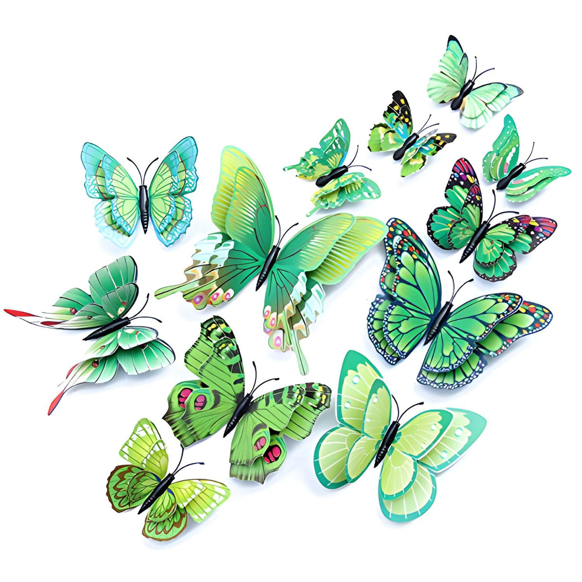 3D Butterflies Pack of 12 | Decorative Add-ons