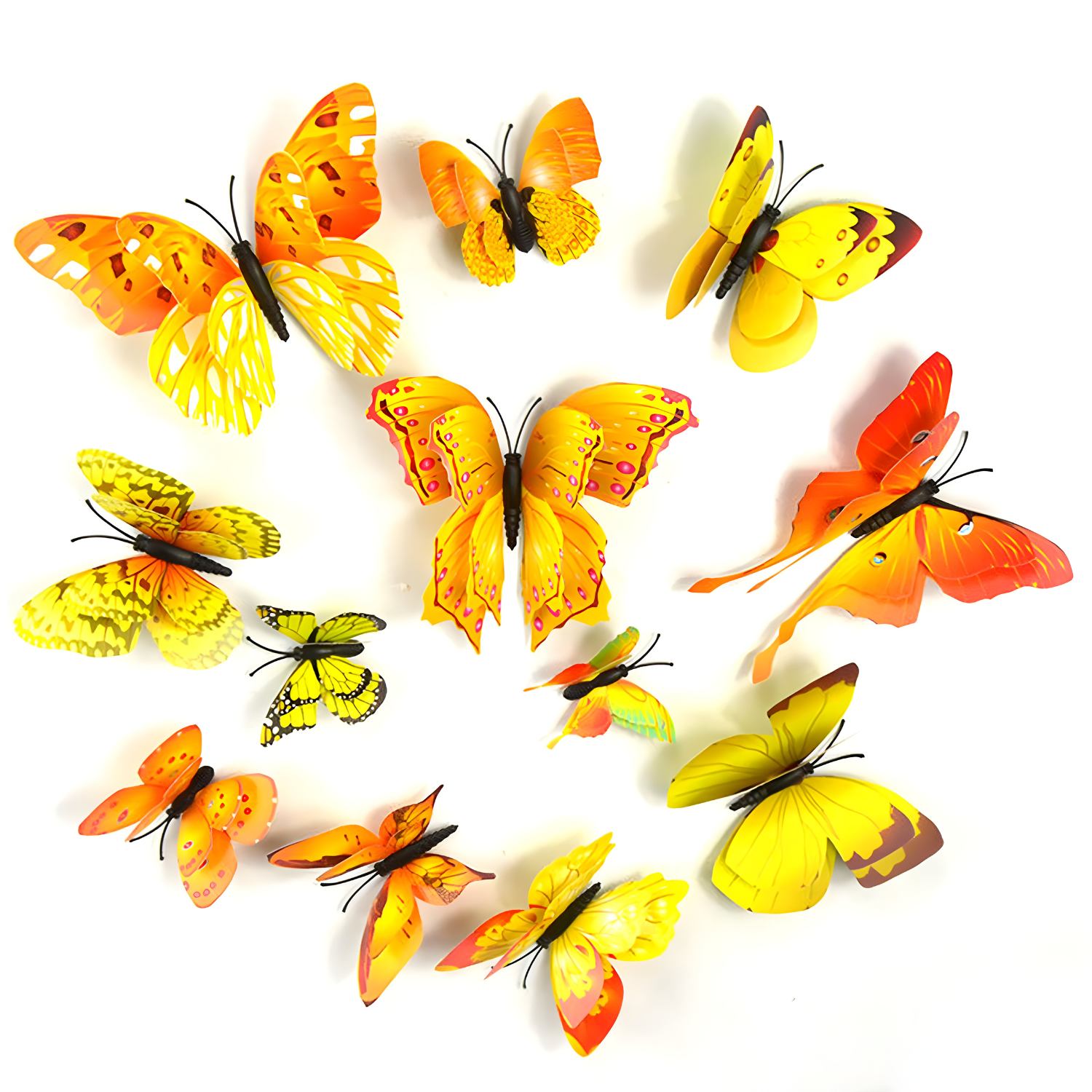 3D Butterflies Pack of 12 | Decorative Add-ons