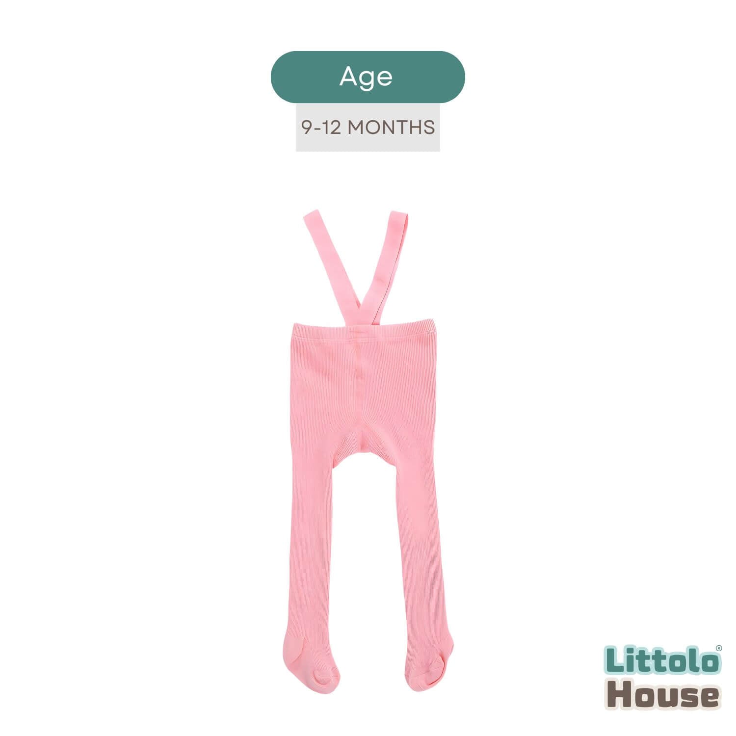 Baby Suspender Stocking O130 | 1Y | Pink