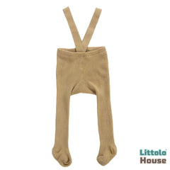 Baby Suspender Stocking O130 | 1Y | Khaki