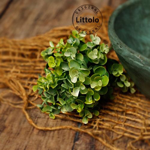 Artificial Eucalyptus Leaves Bunch of 1 | Green