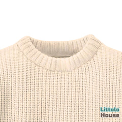 Baby Woolen Sweatshirt O129 | 1Y | Beige