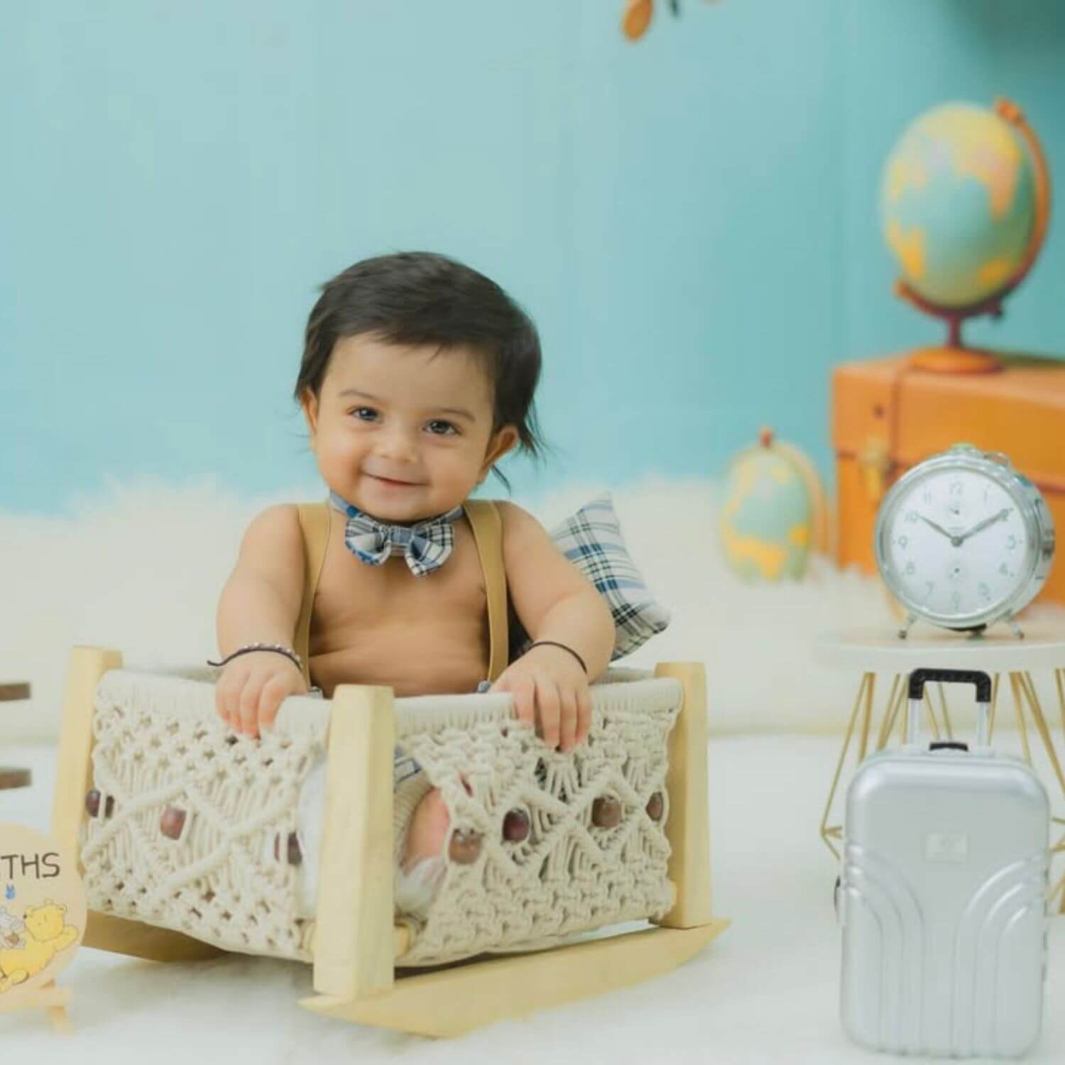 Baby Suitcase | Silver
