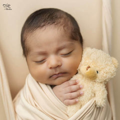 Baby Premium Stretch Fabric Set SR047 | Set of 4 | Beige