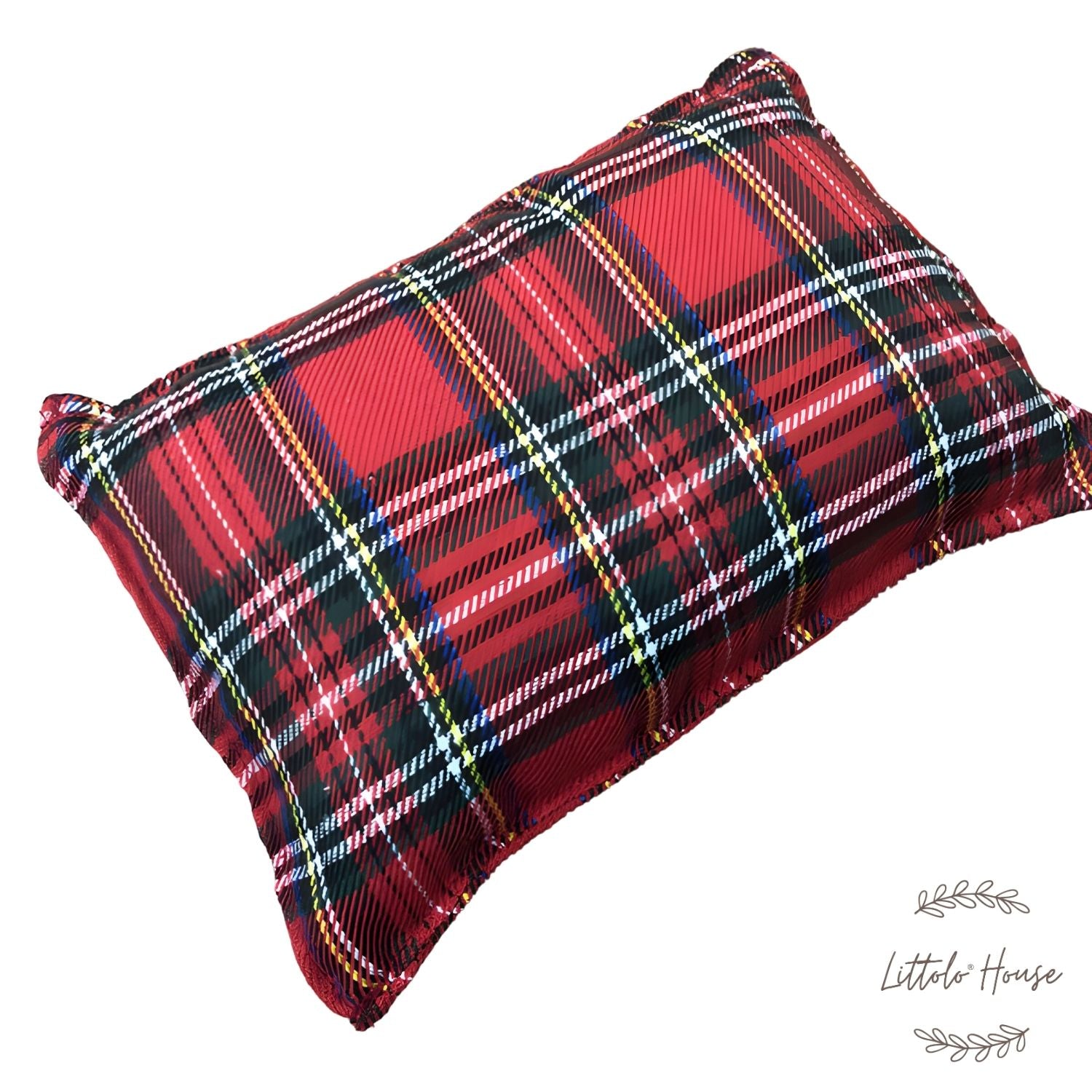 Baby Christmas Pant with Cap and Pillow O103 | 2M | Red