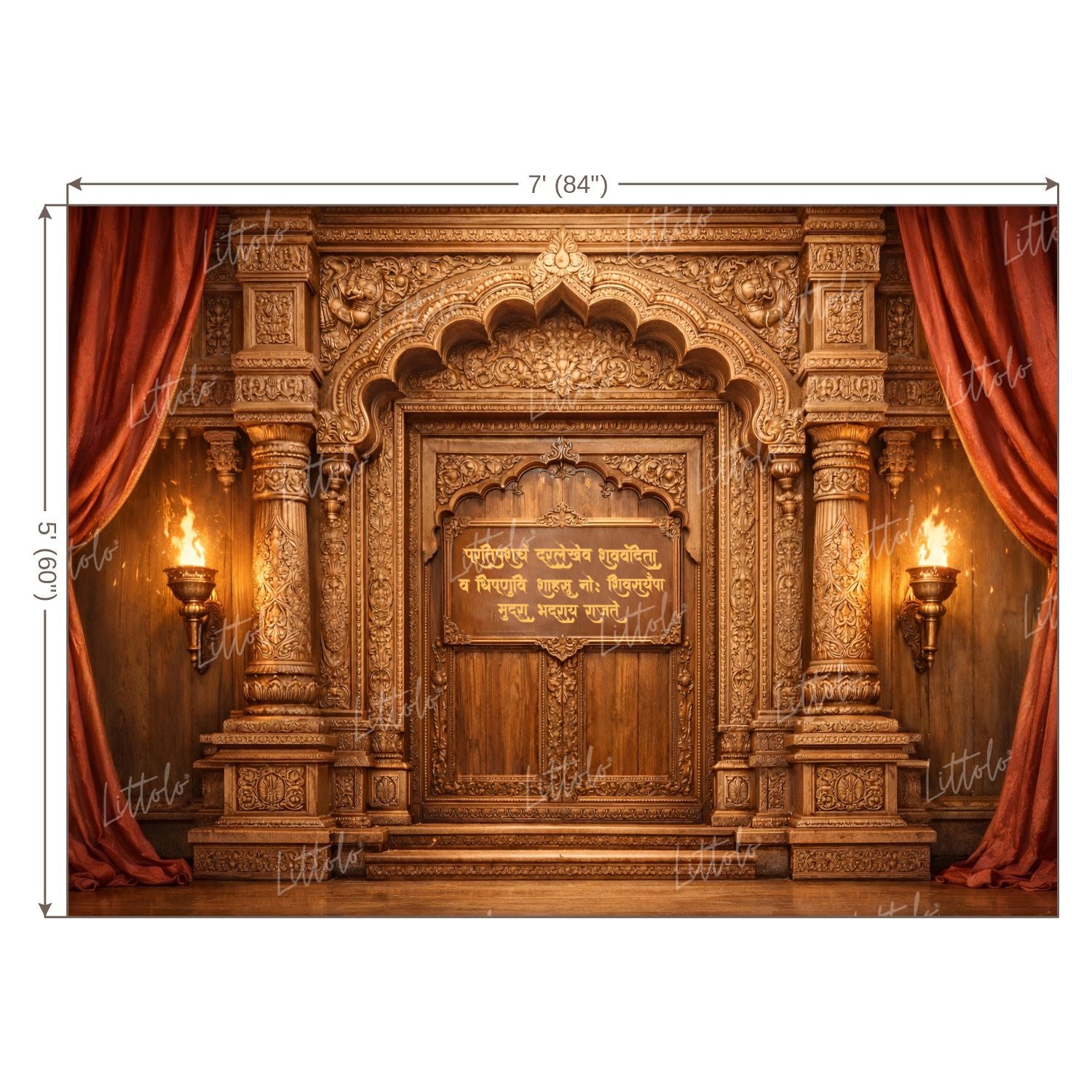 LB1569 Chhatrapati Shivaji Maharaj Backdrop