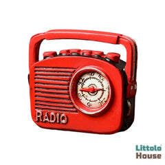 Retro Creative Nostalgic Radio N20 | Pack of 1 | Red