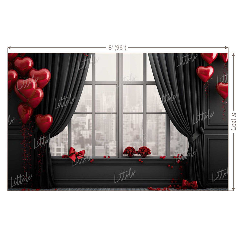 LB1197 Valentine's Day Backdrop