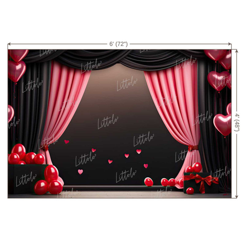 LB1194 Valentine's Day Backdrop