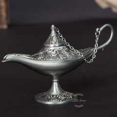 Aladdin's Lamp | Iron Art | Silver