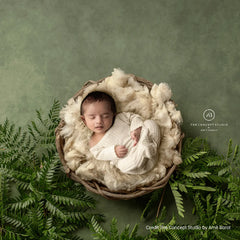 Baby Romper and Sleep Hat SR017 | Set of 2 | 2M | Beige