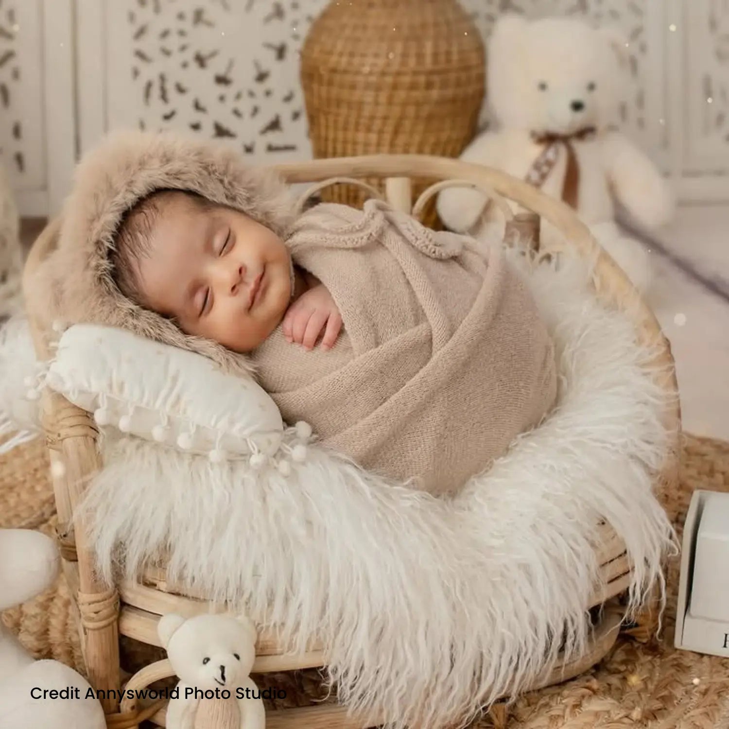 Faux Fur | 50CMS | White