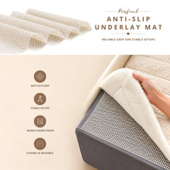 Anti-slip underlay Mat | Posing Aids | Off White