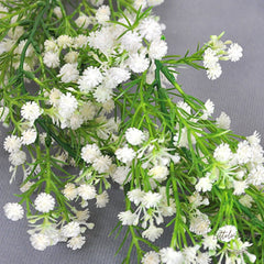 Artificial Gypsophila Vines Garland F070 | Pack of 1 | Green White