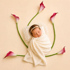 Artificial  Calla Lily Flower Stick  F097 | Pack of 2 | Burgundy