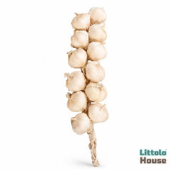 Artificial Garlic String D045 | Decorative Add-ons | Off White